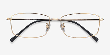 Golden Embark -  Lightweight Titanium Eyeglasses