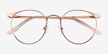 Rose Gold Alsie -  Titanium Eyeglasses
