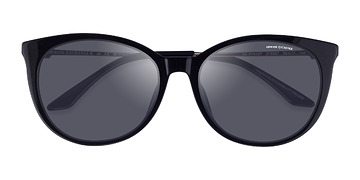 Shiny Black Armani Exchange AX4140SF -  Eco Friendly Sunglasses