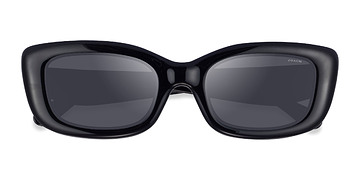 Black Coach HC8390U CR610 -  Plastic Sunglasses