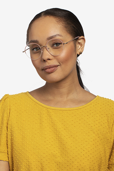 Colored oval glasses