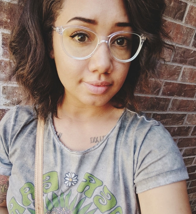 Clear/White-Round-Eyeglasses for Women