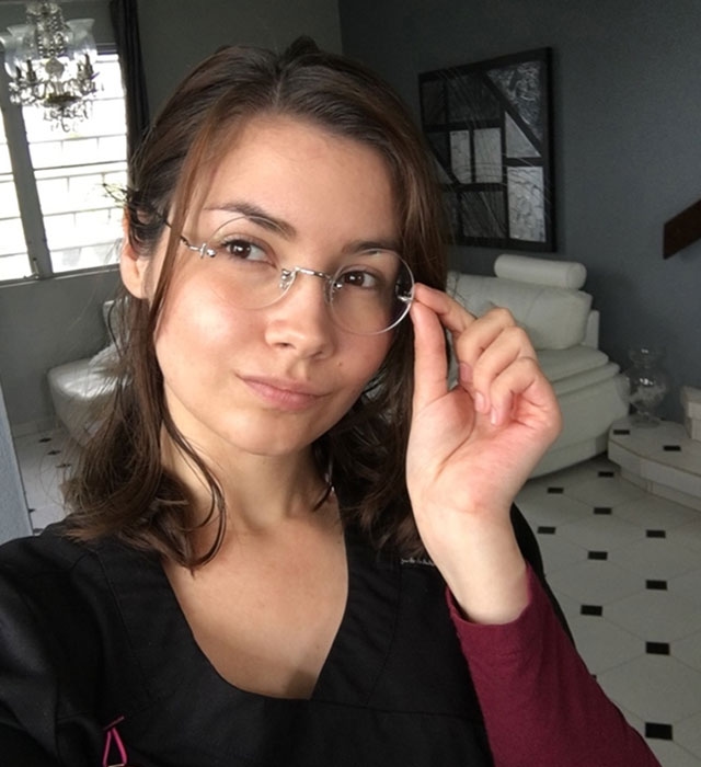 Golden-Round-Eyeglasses for Women